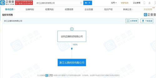 吉利科技新公司落地浙江，信息系統(tǒng)集成服務(wù)成戰(zhàn)略新支點(diǎn)